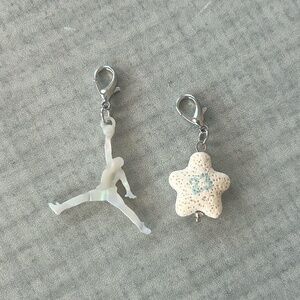 Two Jordan Charms